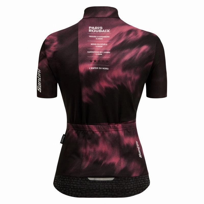 Santini TDF Parigi Roubaix Women's Cycling Jersey (Print)