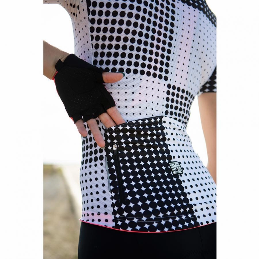 Santini Tono Sfera Women's Cycling Jersey (Black)