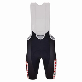 Santini Tour De France Kom Men's Cycling Bibhsorts (Polka Dots)
