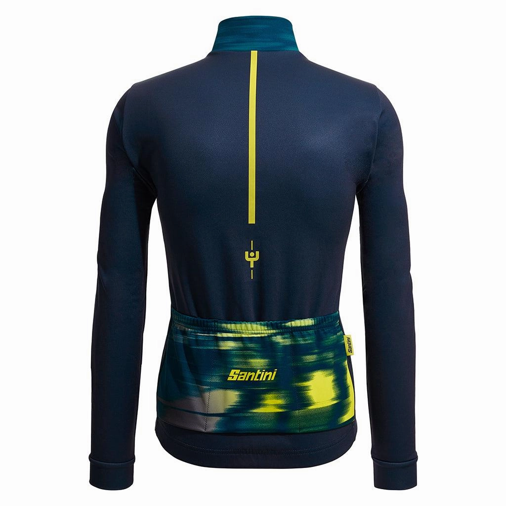 Santini Tour De France LM Jaune Mens Cycling Jersey (Print)