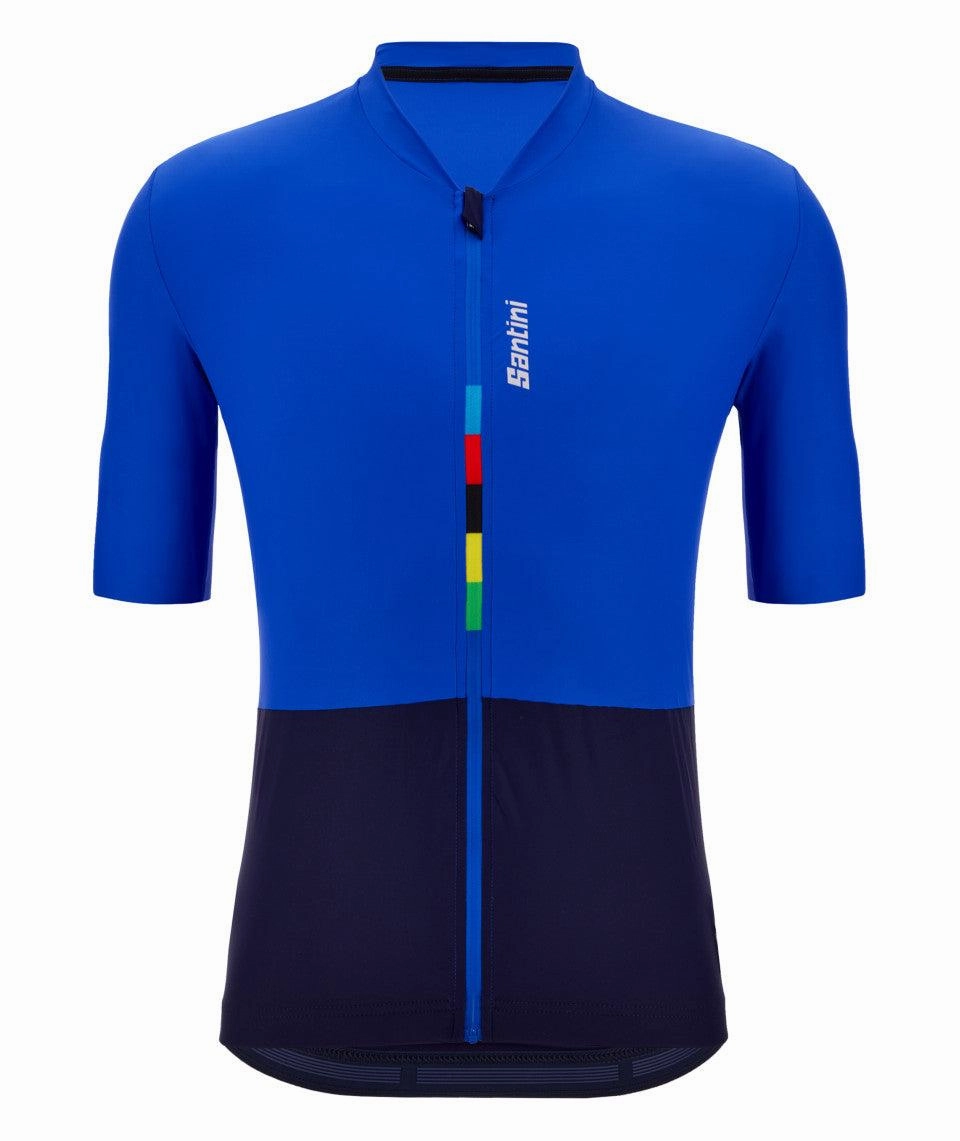 Santini UCI Official Men's Cycling Jersey (Royal Blue)