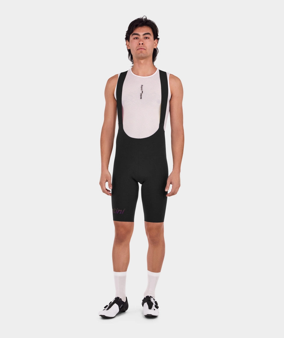 Santini Unico Edge Men's Cycling Bibshorts (Black)