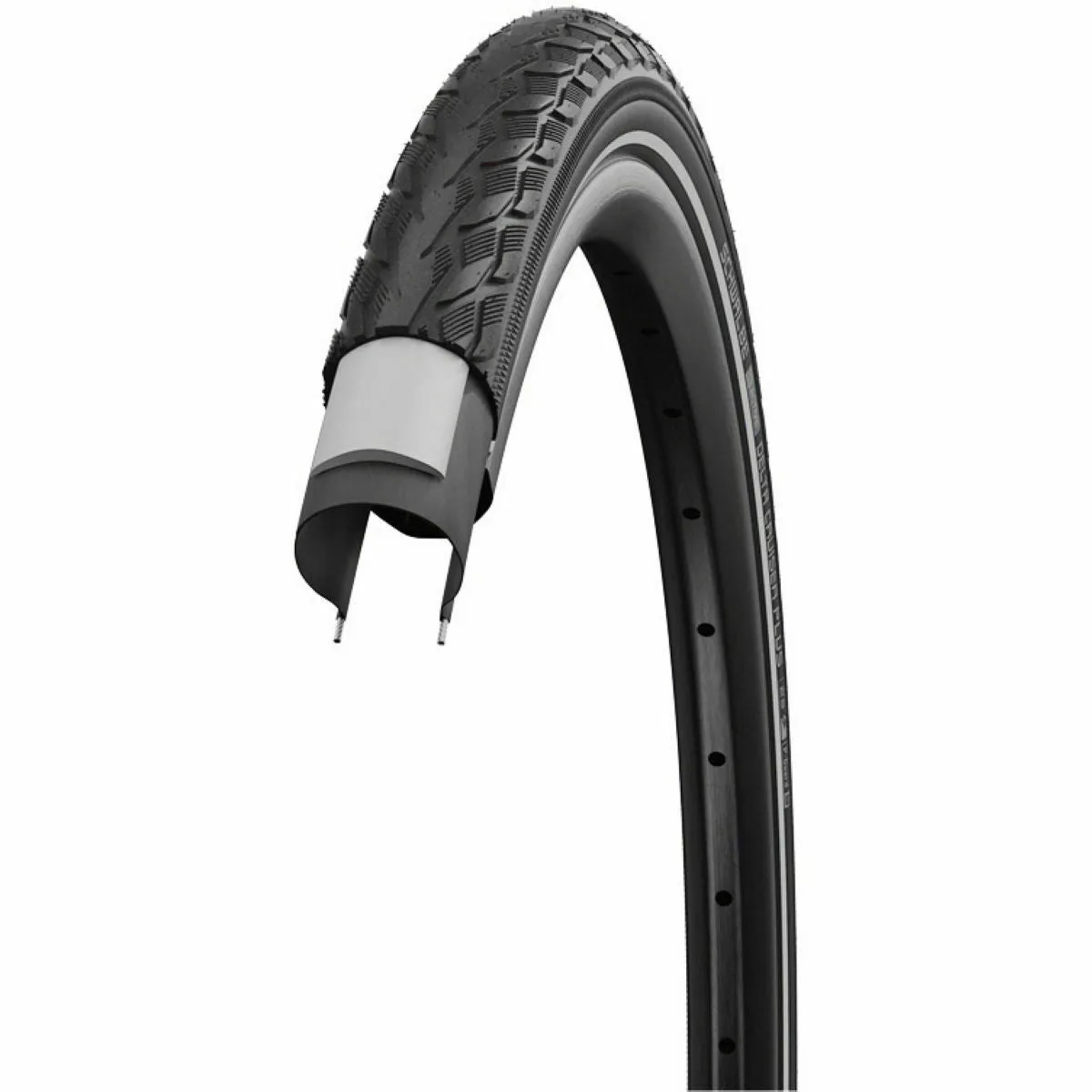 Schwalbe Delta Cruiser Plus 700 x 32c Tyre -E-25 SBC Compound - PunctureGuard