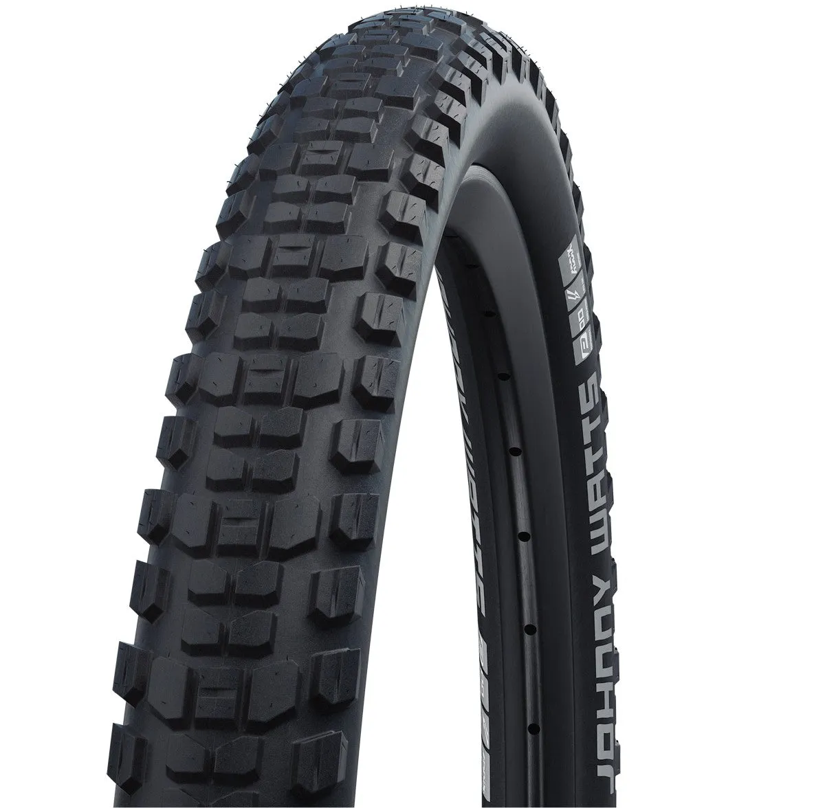 Schwalbe Johnny Watts 27.5 x 2.60" Folding E-MTB Bike Tyre - Perf / DD / RG