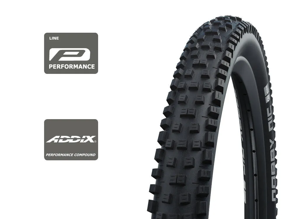 Schwalbe Nobby Nic 26 x 2.40 Addix TLR Folding Bike Tyre - Perf / TwinSkin