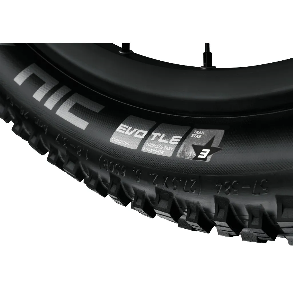 Schwalbe Nobby NIc Evo Snake Skin Trail Star 3 Tyre - 27.5 x 2.35 - TLE