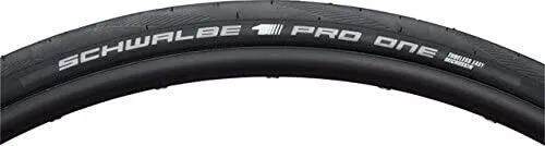 Schwalbe Pro One MicroSkin Tubeless Easy Road Tyre - 700 x 28c - Folding Bead