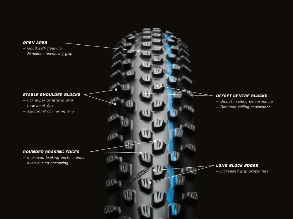 Schwalbe Racing Ray 29 x 2.25" TLR Marathon Folding Bike Tyre - Performance