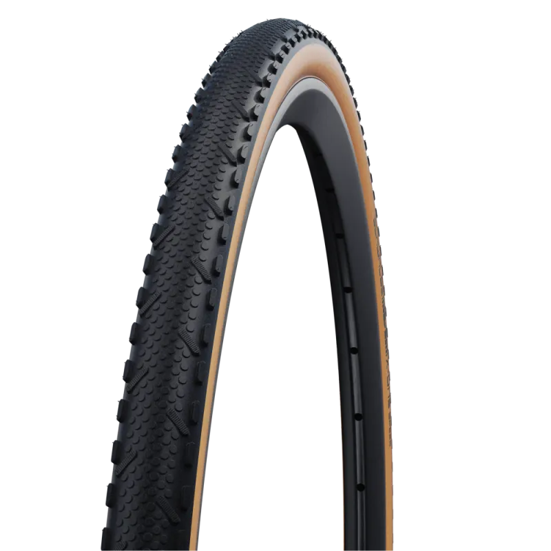 Schwalbe X-One Speed 700 x 33C TLE Addix Folding Bike Tyre - RaceGuard / Perf