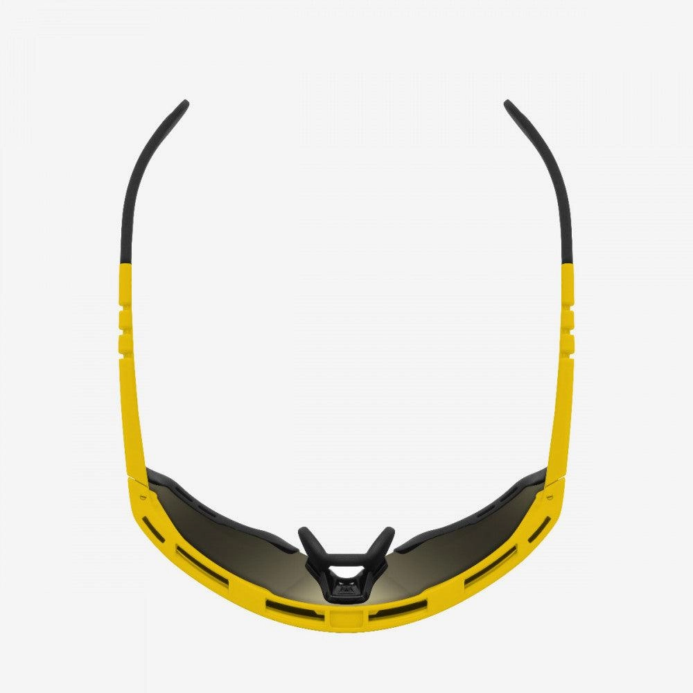 Scicon Aeroshade XL Sport Sunglasses (Multimirror Bronze/Yellow Gloss)