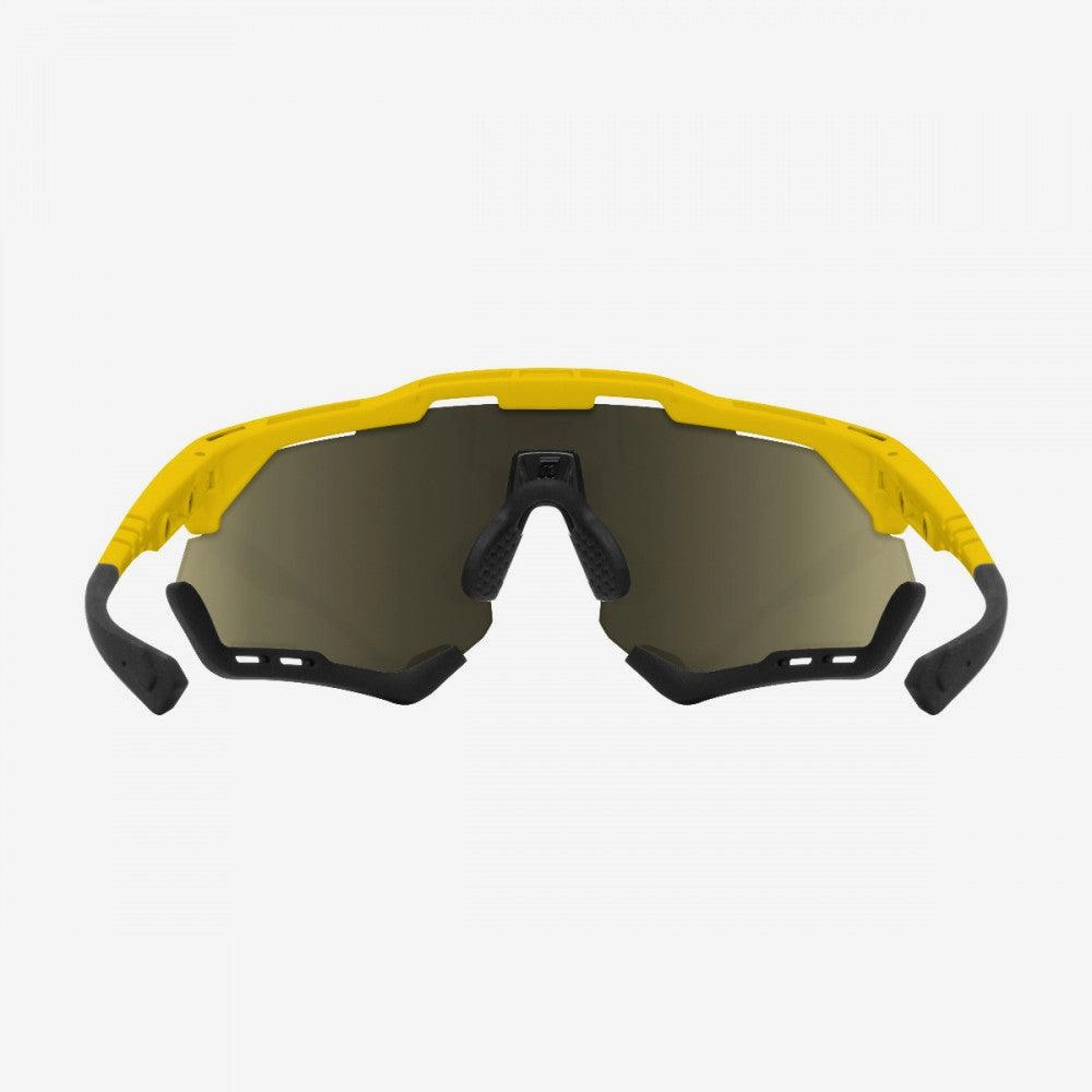 Scicon Aeroshade XL Sport Sunglasses (Multimirror Bronze/Yellow Gloss)