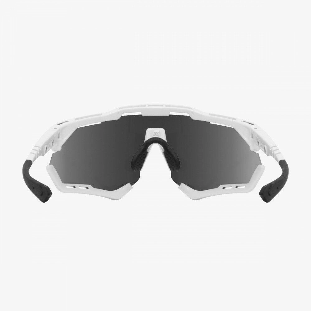 Scicon Aeroshade XL Sport Sunglasses (Multimirror Silver/White Gloss)