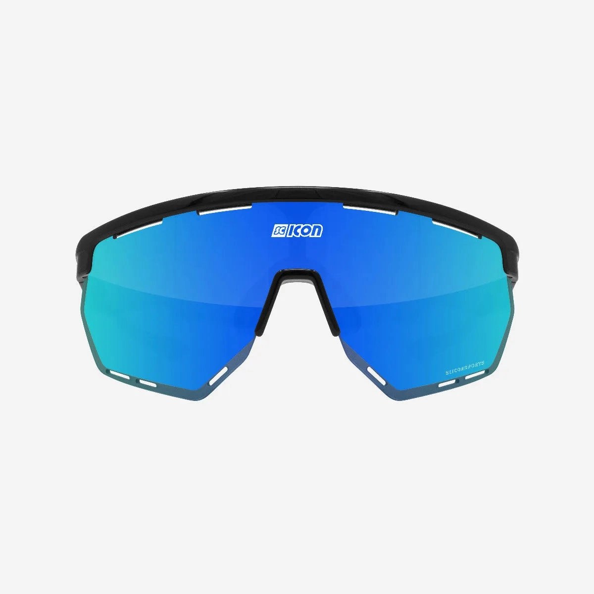 Scicon Aerowing Sport Sunglasses (Multimirror Blue/Black)