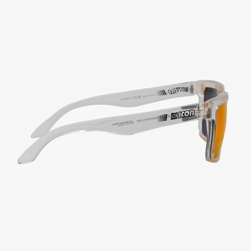 Scicon Gallio Sport Sunglasses (Crystal Gloss/Multimirror Red)