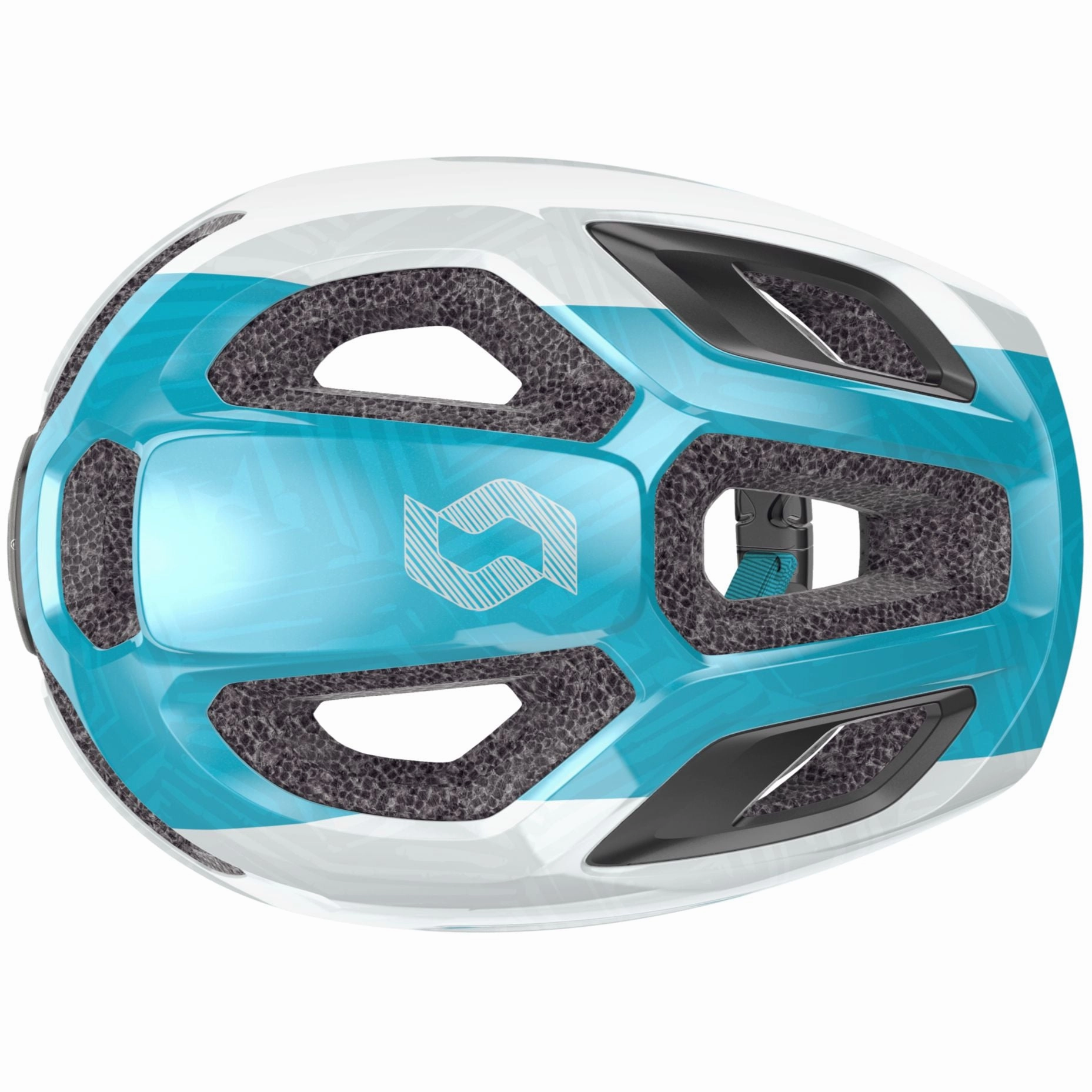 Scott Spunto Kid helmet - White blue