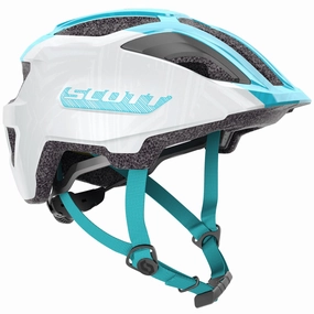 Scott Spunto Kid helmet - White blue
