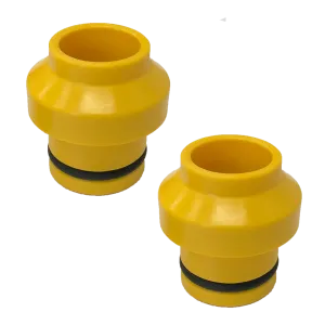 Seasucker Huske 15mm Boost Thru Axle Plugs (Yellow)