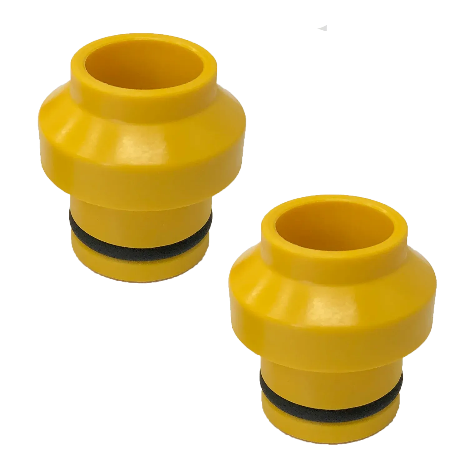 Seasucker Huske 15mm Boost Thru Axle Plugs (Yellow)