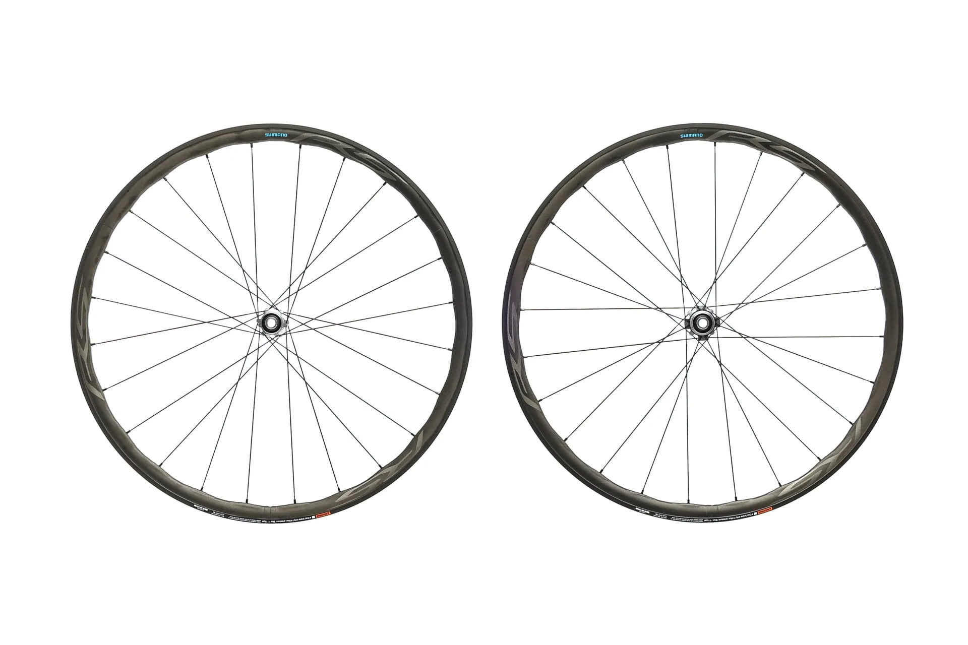 Shimano RS770 Carbon Laminate Tubeless 700c Wheelset