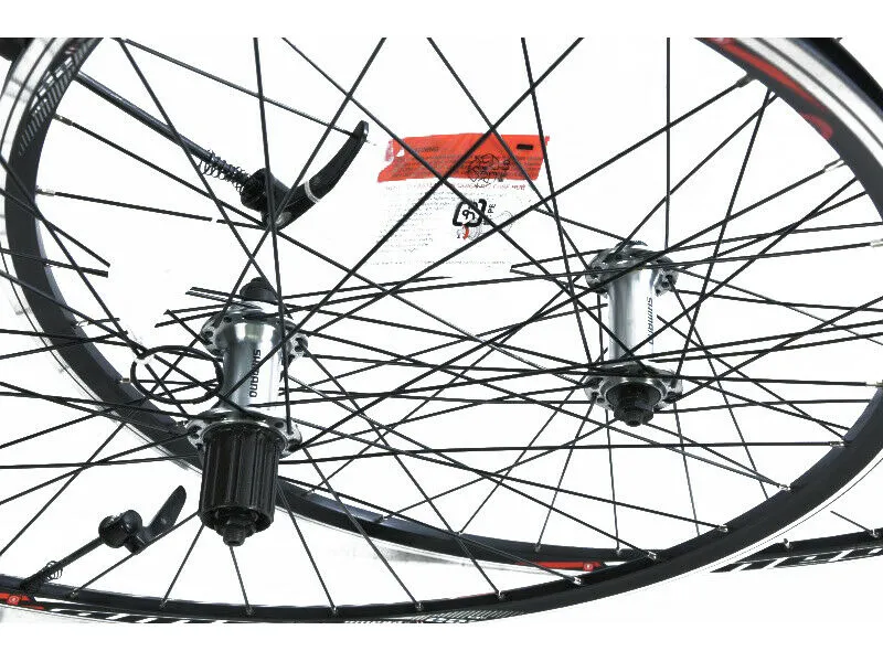 Shimano Tiagra RS400 700c Road Wheelset - 11 Speed Shimano Compatible