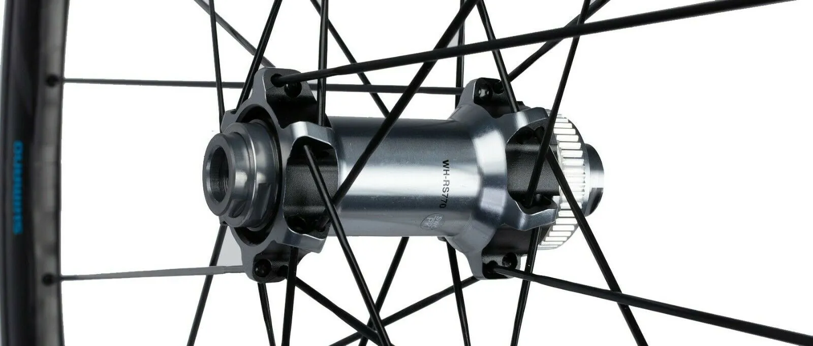 Shimano Ultegra RS770 C30 Clincher Disc Brake Front Wheel - 12 x 100mm Thru Axle