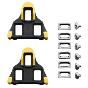 SPD-SL Shimano Cleats - Black/Yellow