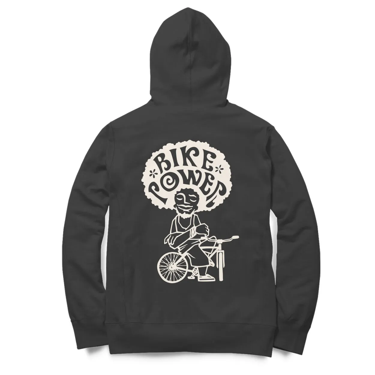Sport Canvas Bike Power Regular Fit Unisex Hoodie