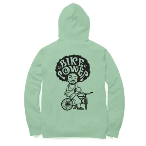 Sport Canvas Bike Power Regular Fit Unisex Hoodie