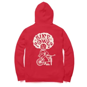 Sport Canvas Bike Power Regular Fit Unisex Hoodie