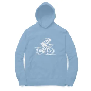 Sport Canvas Bike Sketch Regular Fit Unisex Hoodie