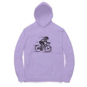 Sport Canvas Bike Sketch Regular Fit Unisex Hoodie