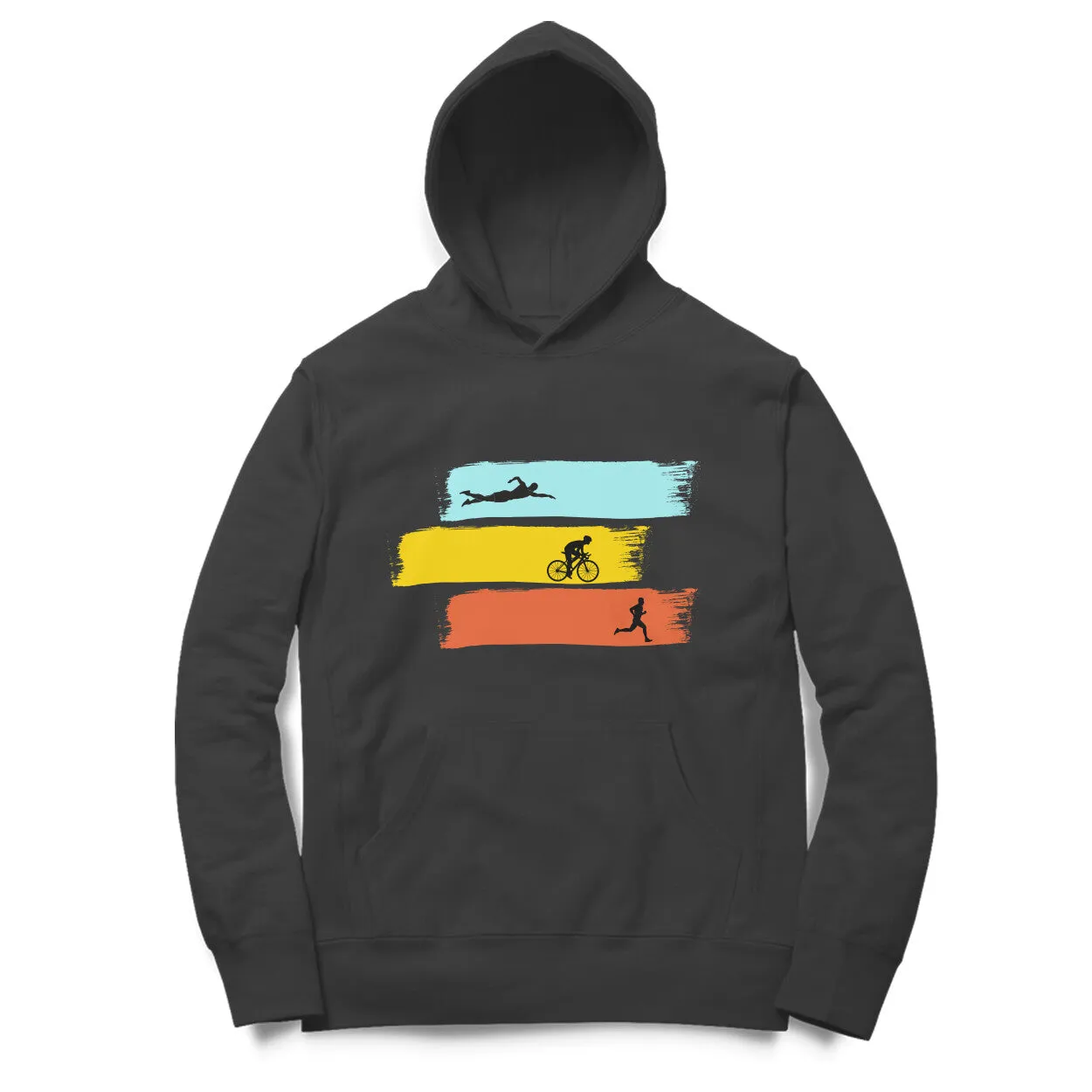 Sport Canvas Three Disciplines Regular Fit Unisex Hoodie
