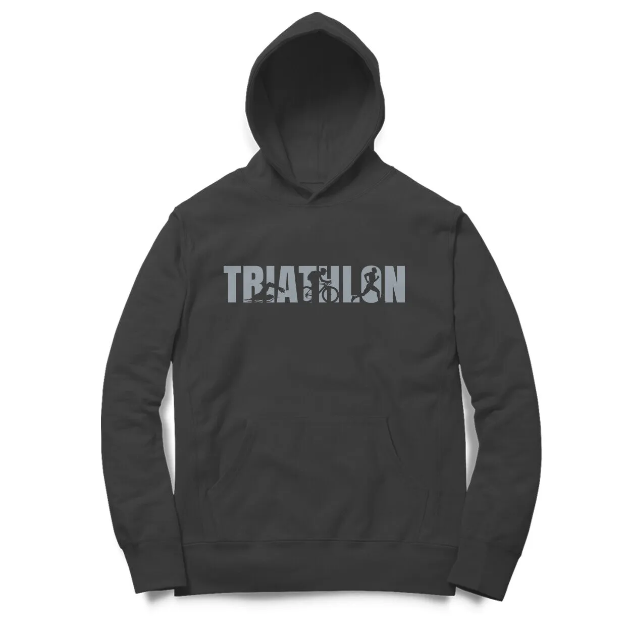 Sport Canvas Triathlon Regular Fit Unisex Hoodie