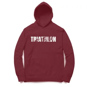 Sport Canvas Triathlon Regular Fit Unisex Hoodie