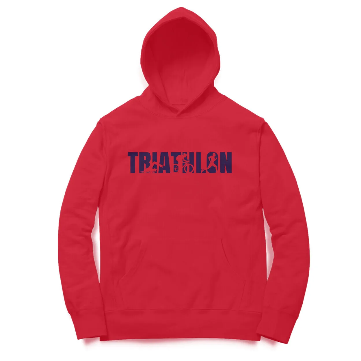 Sport Canvas Triathlon Regular Fit Unisex Hoodie