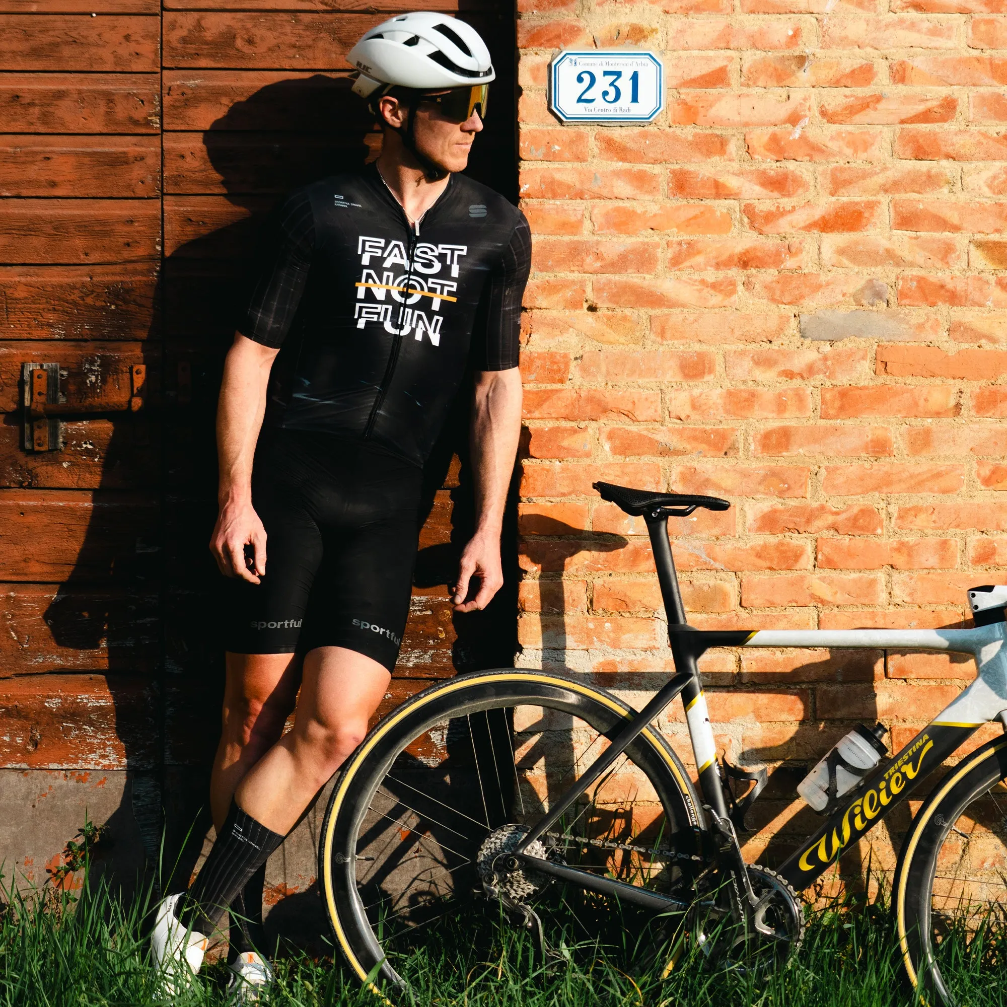 Sportful Fast Not Fun suit - Black