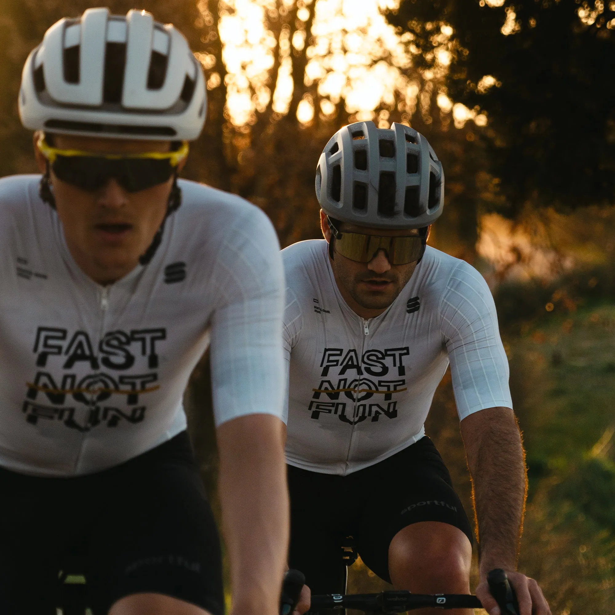 Sportful Fast Not Fun suit - White