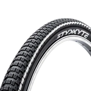 Styx Ace of Pace 27.5 x 2.25" Big Block Mountain Bike Tyre - Black & White
