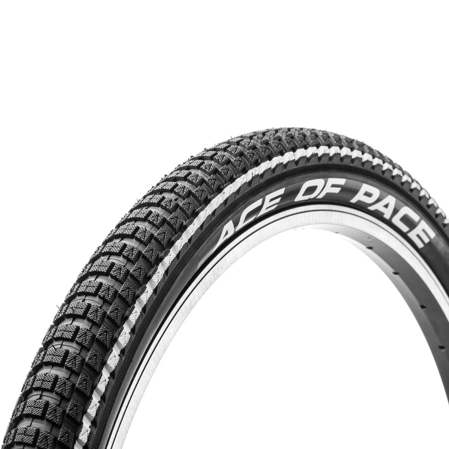 Styx Ace of Pace 27.5 x 2.25" Big Block Mountain Bike Tyre - Black & White