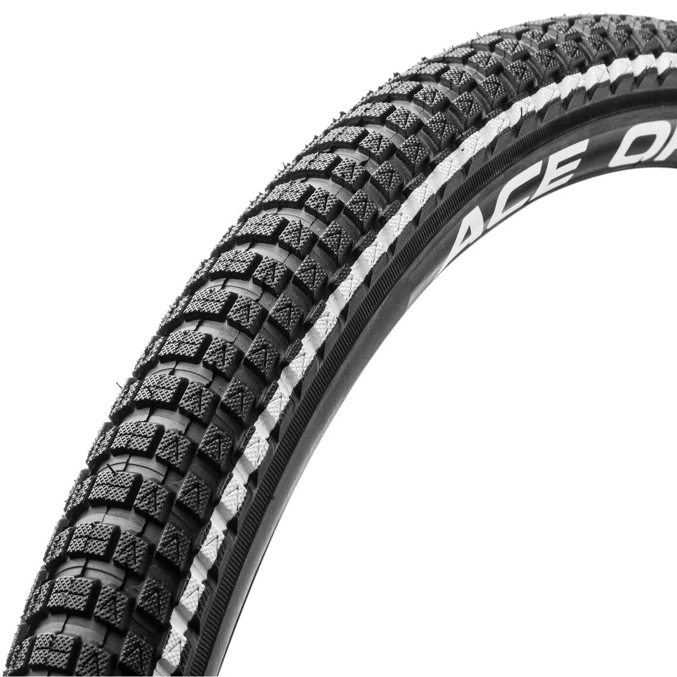 Styx Ace of Pace 27.5 x 2.25" Big Block Mountain Bike Tyre - Black & White