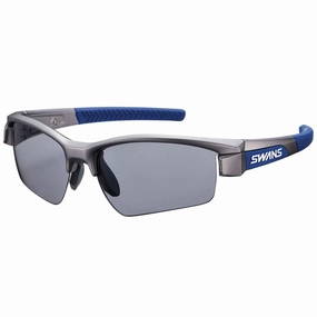 Swans LI SIN-0151 Sport Sunglasses (Polarized Smoke/Matt Gun Metalica)