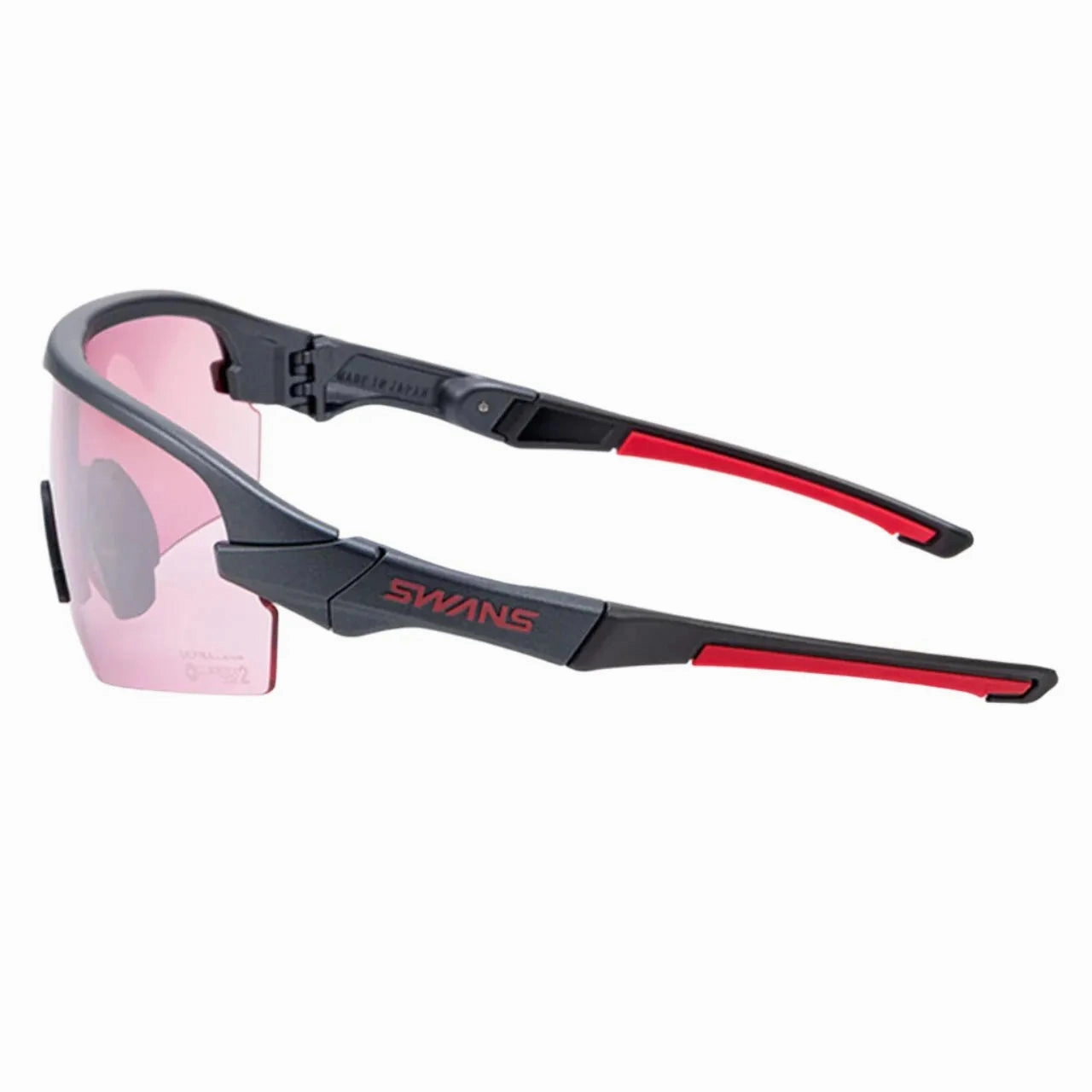 Swans STRIX-DA Sport Sunglasses (Silver/Ultra Rose Pink/Metalica Black)