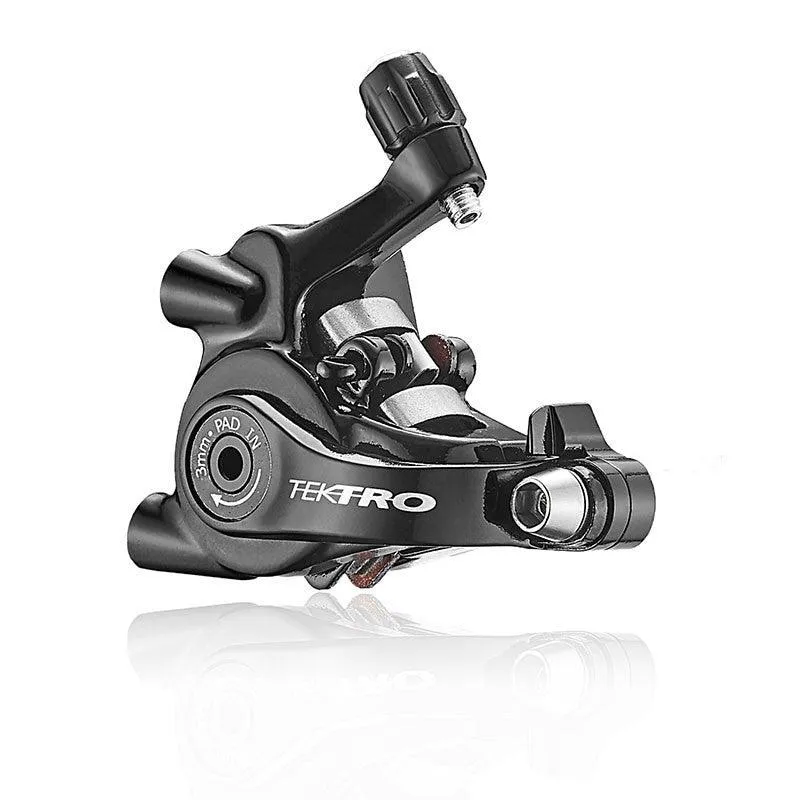 Tektro MD-C550 Flat Mount Mechanical Disc Brake (Black)