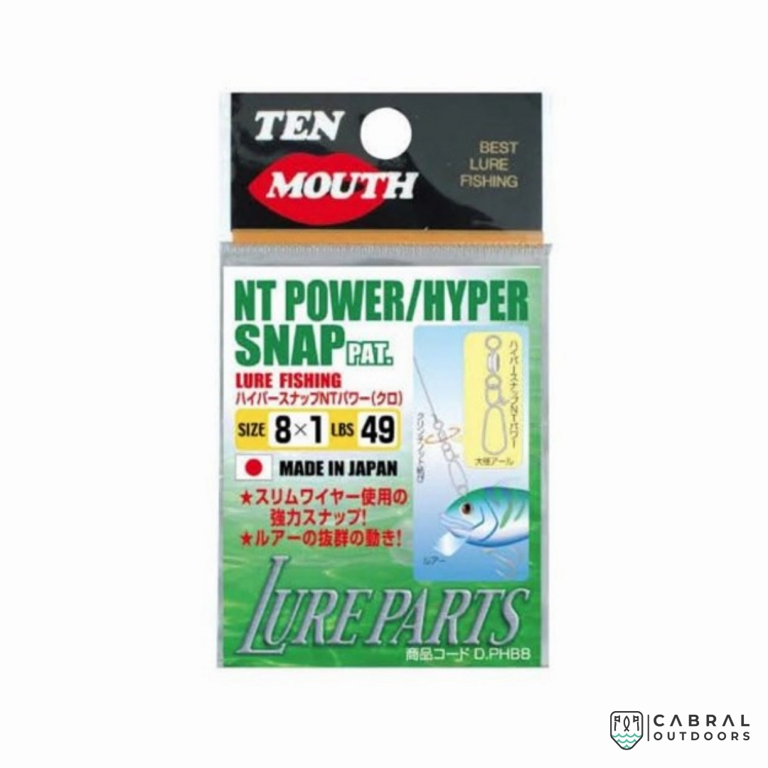 Ten Mouth NT Power/Hyper Snap | Size: 8x1 | 49lbs