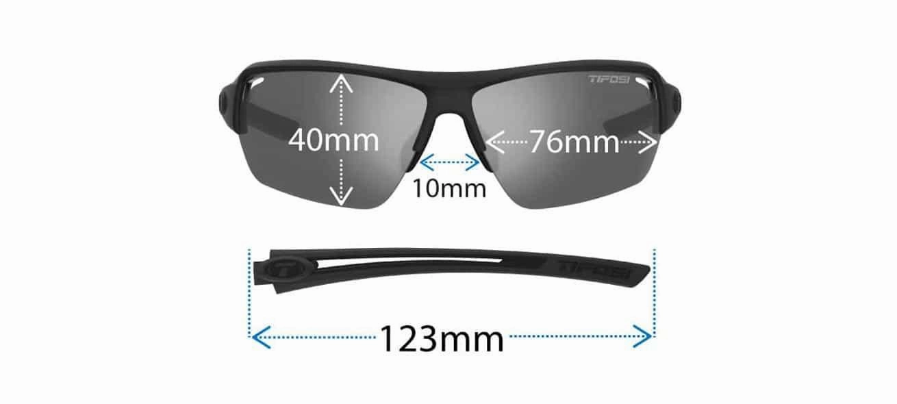 Tifosi Just Sport Sunglasses (Smoke/Black)