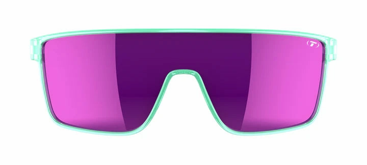 Tifosi Sanctum Sport Sunglasses (Rose Pink Mirror/Aqua Shimmer)