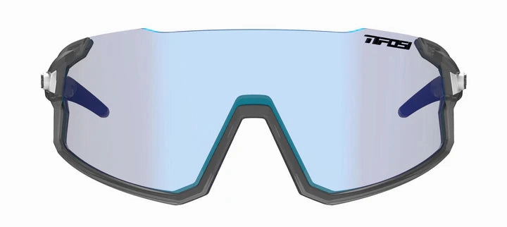 Tifosi Stash Sport Sunglasses (Clarion Blue Fototec/Matte Smoke)