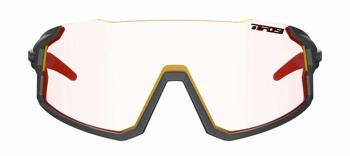 Tifosi Stash Sport Sunglasses (Clarion Red Fototec/Matte Gunmetal)