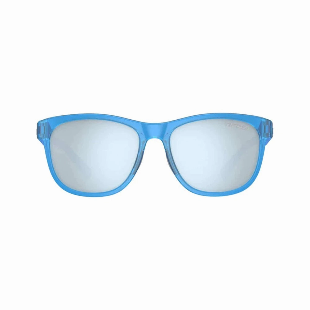 Tifosi Swank Sport Sunglasses (Crystal Sky Blue/Smoke Bright Blue)