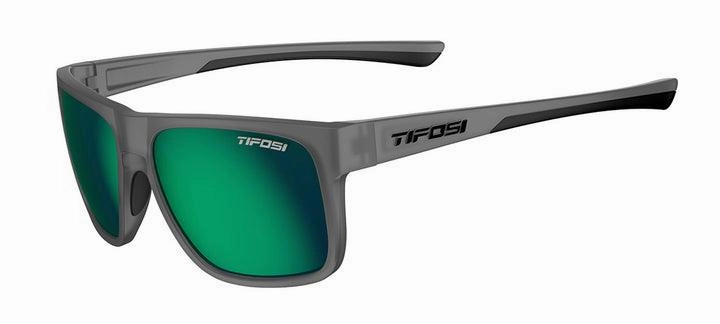 Tifosi Swick Sport Sunglasses (Satin Vapor Emerald Polarized)